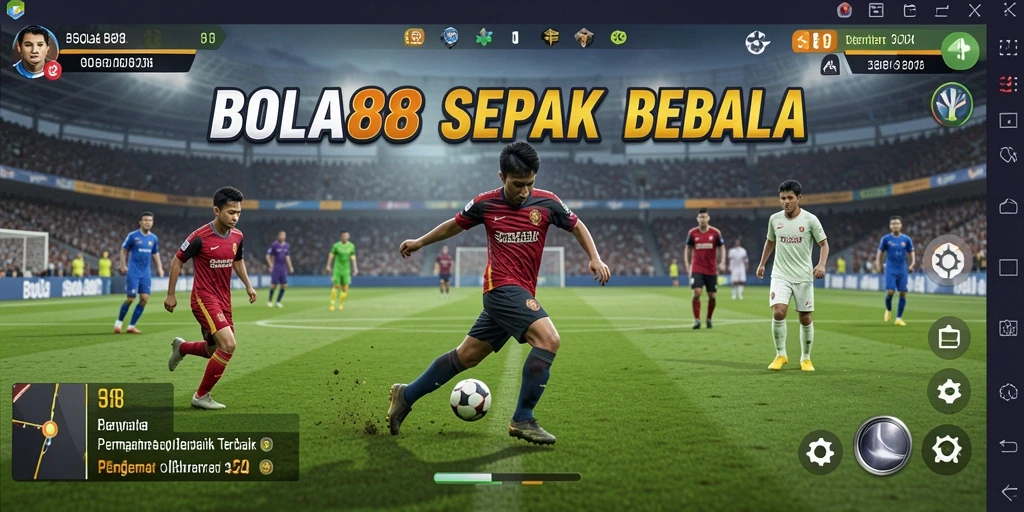 Gameplay seru dari BOLA88 dengan grafik yang menawan.