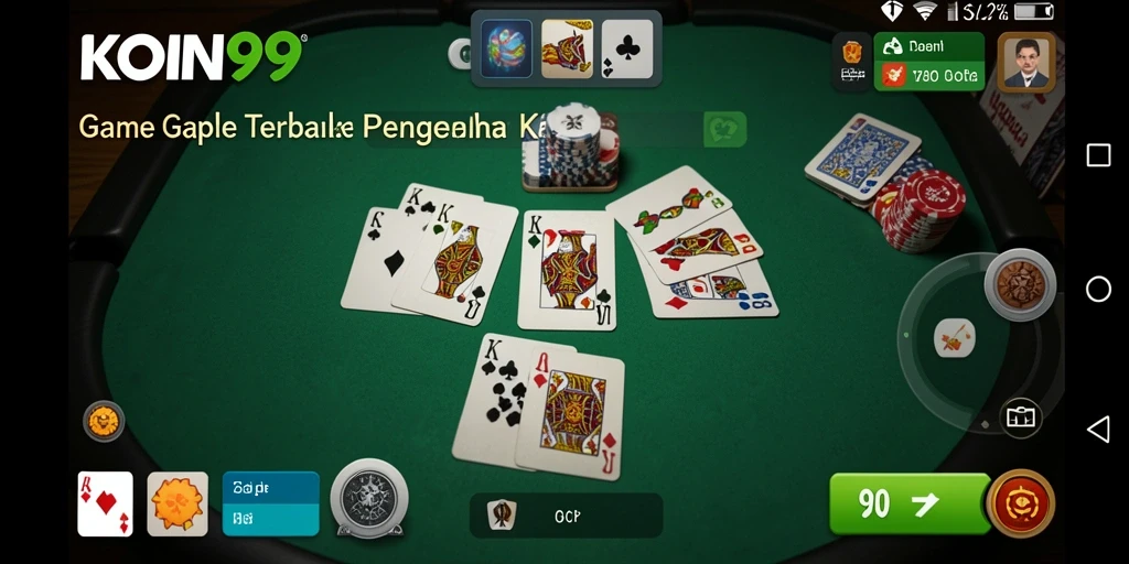Tampilan gameplay KOIN99 yang menarik dan interaktif.