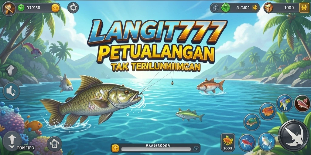 Tampilan gameplay LANGIT777 dengan kualitas grafis memukau.