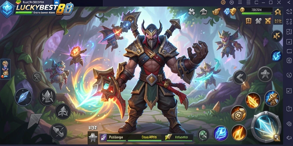 Gameplay seru dan interaksi seru di dunia ARPG LUCKYBEST88.