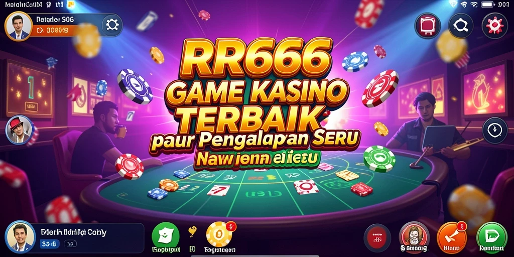 Screenshot menampilkan gameplay menarik dari RR666 di kasino virtual.